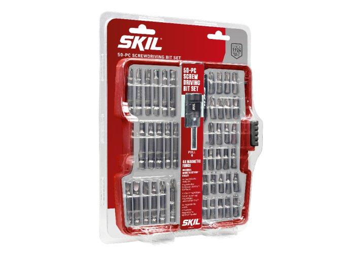 50-pc screwdriving bit set