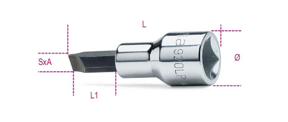 920LP 1,2X8SCHROEVENDRAAIERDOPPEN