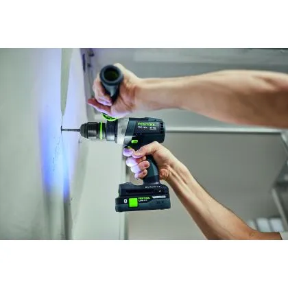 ACCU SCHROEFKLOPBOORMACHINE FESTOOL QUADRIVE TPC 18/4 5,0/4,0 IPLUS