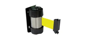 Afzetband geel wandbevestiging 2m MW Tools