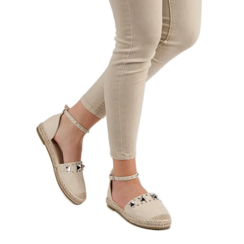 Bestelle Rock beige espadrilles