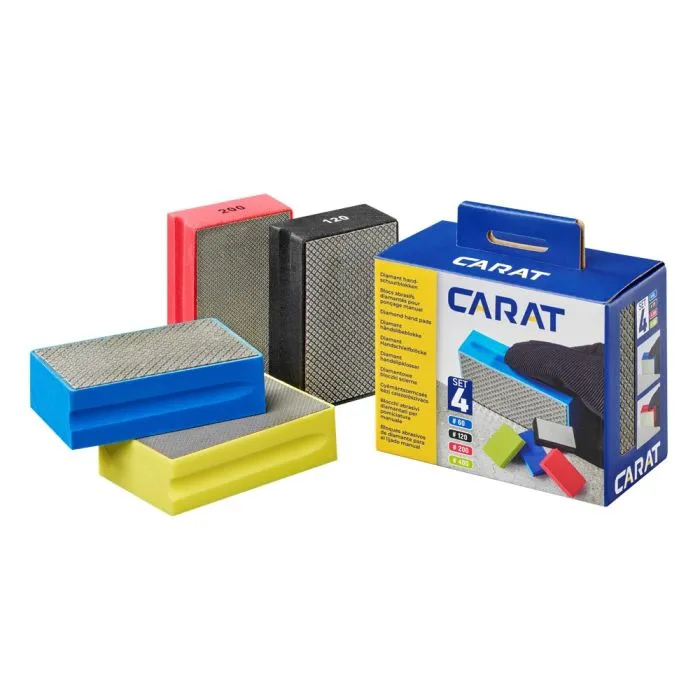 CARAT DIAMANT SCHUURBLOKSET 4           #60120200400