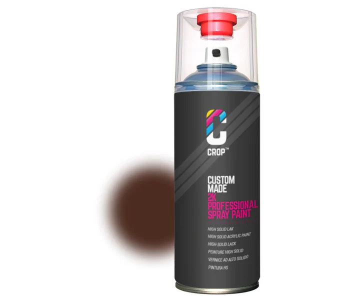 CROP 2K Spuitbus RAL 8016 Mahoniebruin 400ml