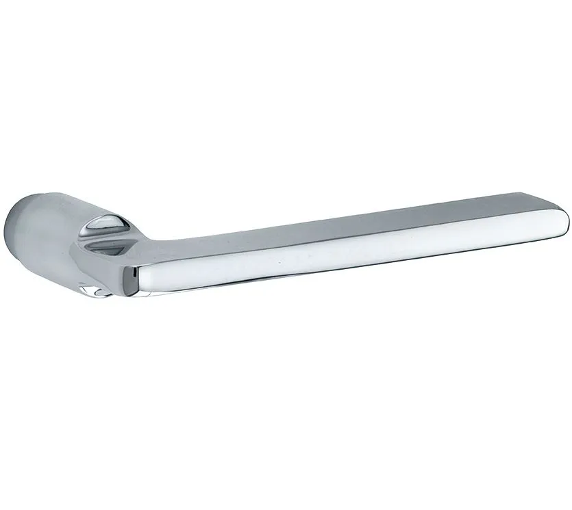 Deurkruk Piatto glans chroom
