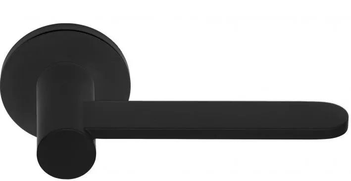 DEURKRUK TENSE BB102G OP ROZET MAT ZWART