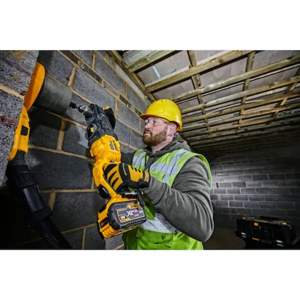 DeWalt 54v XR Flexvolt brushless Haakse boormachine met 2 snelheden
