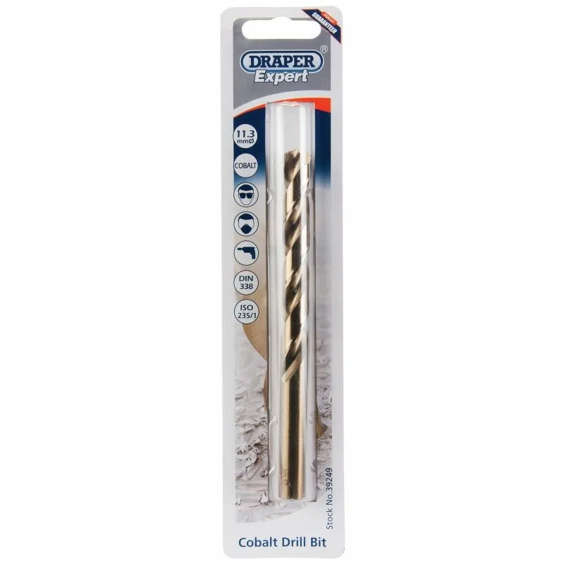Draper Tools Spiraalboor 11.3mm, Cobalt