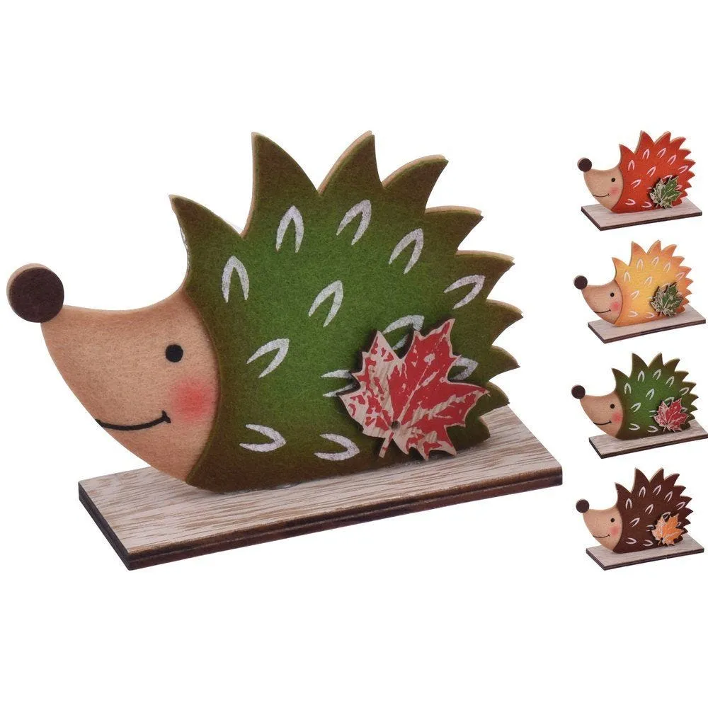 Egel hout L11xH8cm 4 modellen
