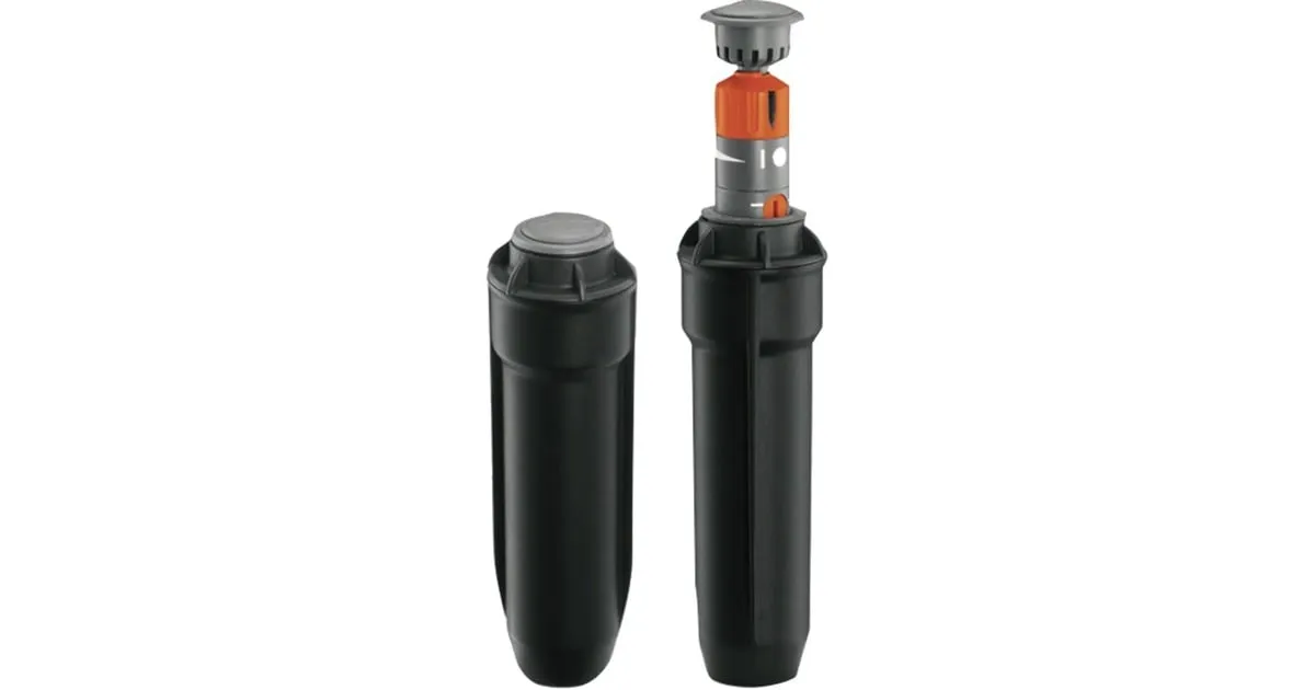 GARDENA VERZONKEN TURBINESPROEIER T100 (ZWART/GRIJS, 820129)