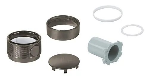 Grohe tempratuurgreep hard graphite geborsteld 49029AL0