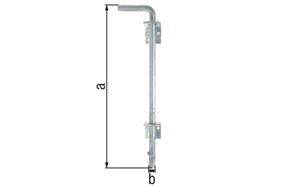 GRONDGRENDEL L.XS. AFSTAND BOUT  DEUR 40 MM(NL+BE)