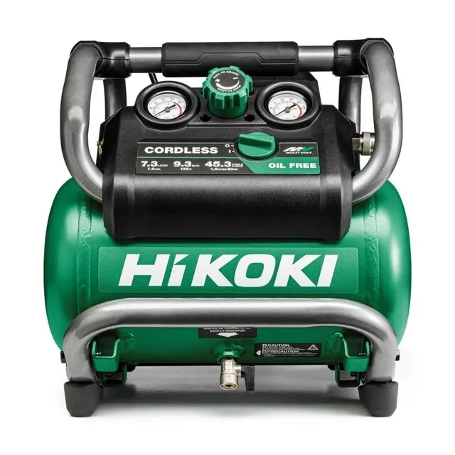 HIKOKI ACCU COMPRESSOR  36V  ZONDER ACCU'S EN LADER