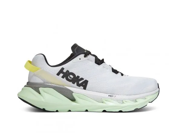 Hoka One One Elevon 2 hardloopschoenen wit/groen heren