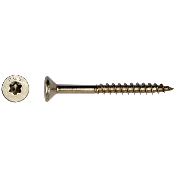 Houtschroef Torx 5,0x80mm RVS