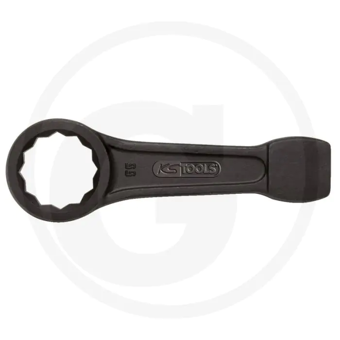 Ks tools slag-ringsleutel, 125mm - super chroom-molybdeenstaal