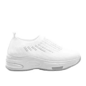 Lolly witte instapsneakers