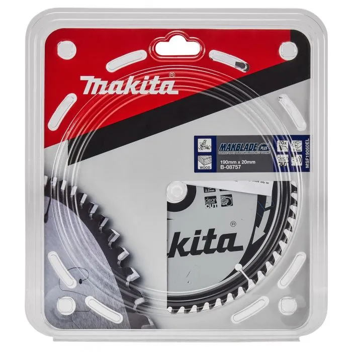 MAKITA B08757 CIRKELZAAGBLAD HOUT