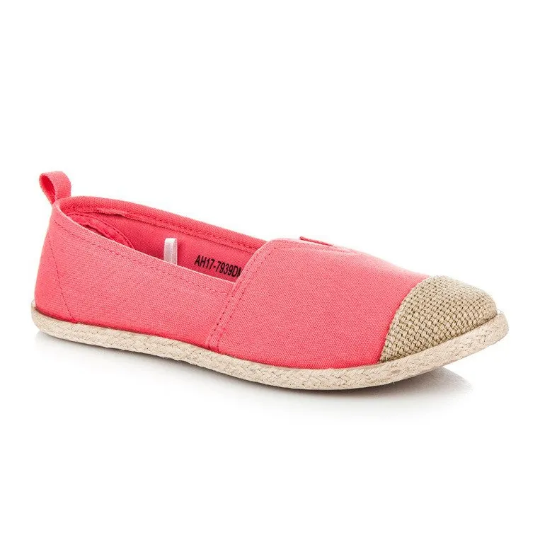 Mckeylor Espadrilles ballerina's roze