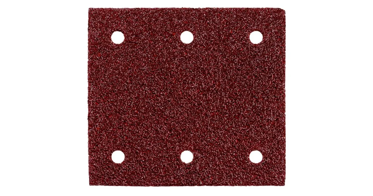 METABO Schuurschijf met klittenband, geperforeerd (10 stuks) P80, 115 x 103 mm 625621000