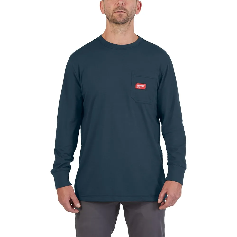 MILWAUKEE LONGSLEEVE BLAUW