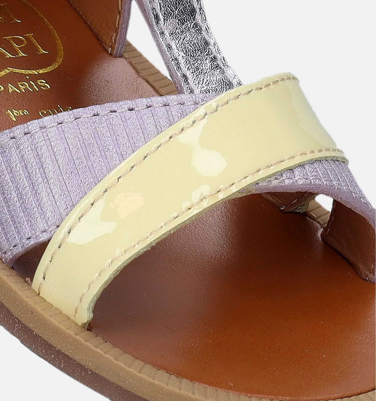 Pom d'Api Sandalen paars