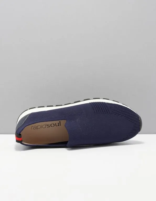 RAPID SOUL MINDY  MOCASSINS  DAMES  BLAUW
