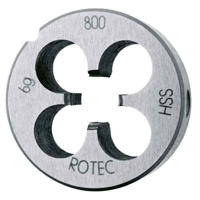 ROTEC HSS RONDE SNIJPLAAT DIN 223 NPT  1/827