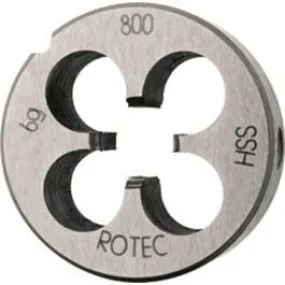 Rotec HSS Ronde Snijplaat DIN 223 NPT  1/8-27