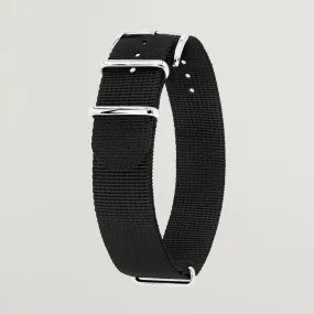 Rush Recycle Nato Watch Strap Black