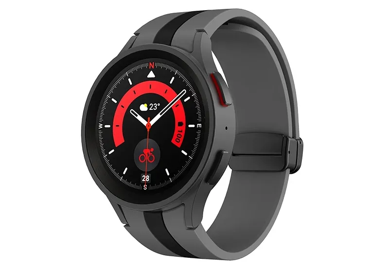 SAMSUNG GALAXY WATCH 6 BANDJE  GRIJS/ZWART  MAGNEETSLUITING