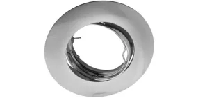 Sanders inbouwspot rond 83mm kantelbaar geborsteld RVS