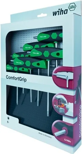 TORX SCHR.DR.SET6DELIG WIHA