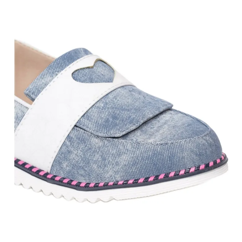 VICES BANKSCHROEVEN 901512 L BLAUW 36 41 WIT