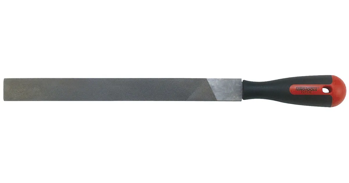 Vijl L. 250mm 2°cut plat Teng Tools
