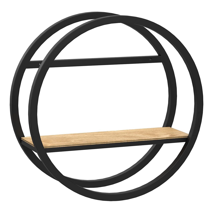 Wandplank SHELF diameter 39,5 cm eiken