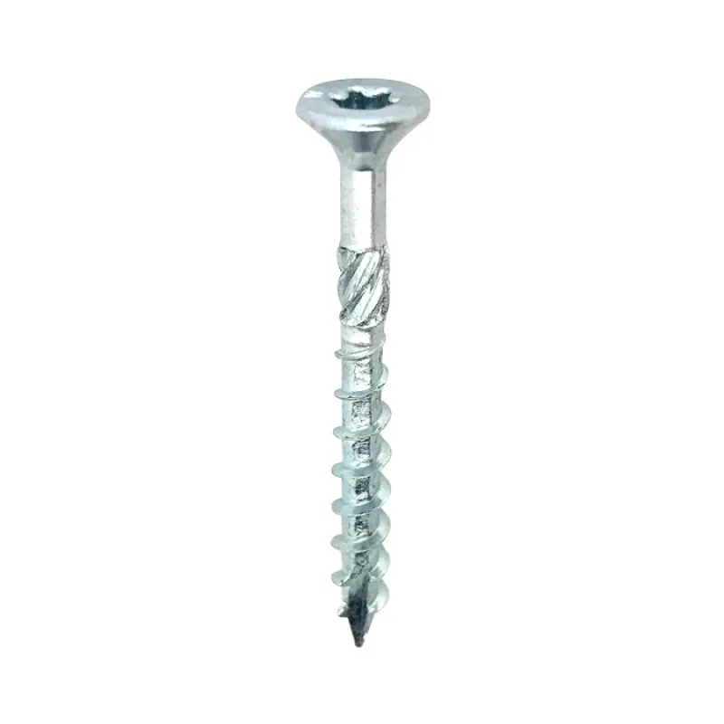 WOODIES ULTIMATE SPAANPLAATSCHROEVEN TORX 6,0X150/70 T30 VERZINKT  100 STUKS